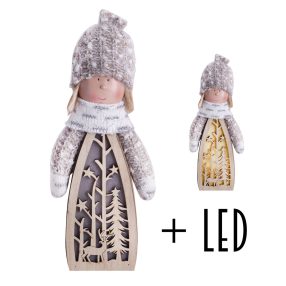 FA TESTŰ+LED LÁNY DRAP28*11