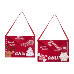 FILC AKASZTÓS BORÍTÉK, SANTA, PIROS