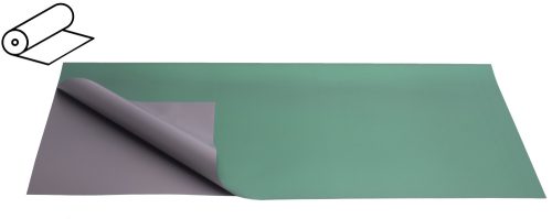 CSOMAGOLÓ FÓLIA, METÁL 58CM 10M PIROS/FEKETE
