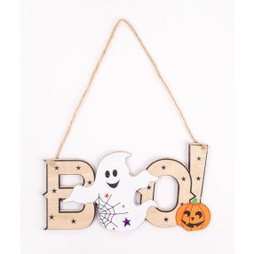 FA KOPOGTATÓ SZELLEM, BOO FELIRAT