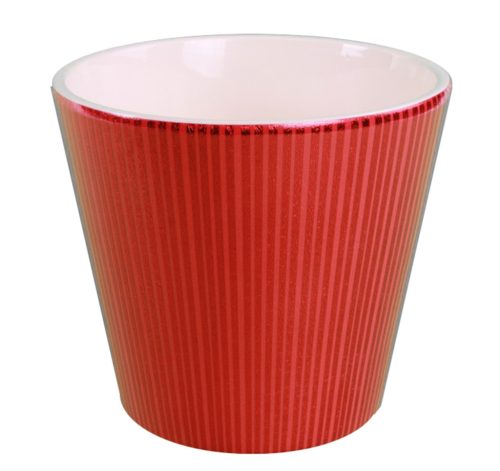 KERÁMIA KASPÓ, V ALAKÚ, BORDÓCSÍKOS