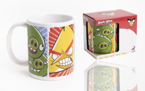 LICENC KERÁMIA ANGRY BIRDS BÖGRE  DÍSZDOBOZBAN