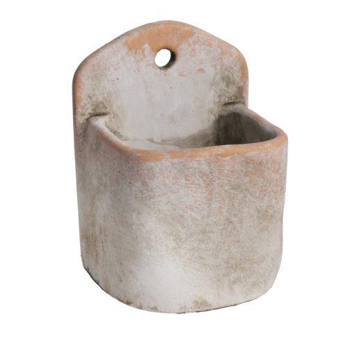 BETON KASPÓ, FALI, TERRAKOTTA ÉS FEHÉR