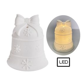 PORCELÁN LEDDEL, HARANG FEHÉR
