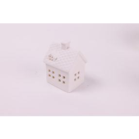 PORCELÁN LED HÁZ, FEHÉR