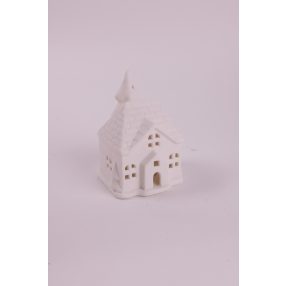 PORCELÁN LED TEMPLOM, FEHÉR