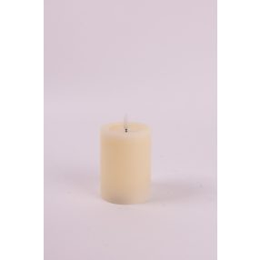 LEDES WAX GYERTYA, LÁNGEFFEKTTEL, KRÉM