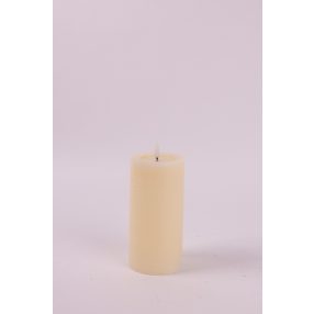 LEDES WAX GYERTYA, LÁNGEFFEKTTEL, KRÉM