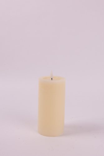 LEDES WAX GYERTYA, LÁNGEFFEKTTEL, KRÉM