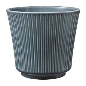 KERÁMIA KASPÓ, DELPHI, VINTAGE KÉK-SZÜRKE
