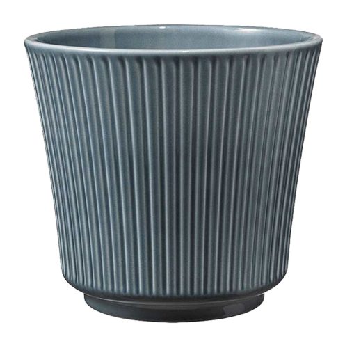 KERÁMIA KASPÓ, DELPHI, VINTAGE KÉK-SZÜRKE