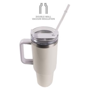 POHÁR+FÜL FEHÉR      1200ML