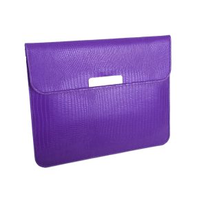 MŰBŐR IPAD TARTÓ FÉM CSATTAL, LILA