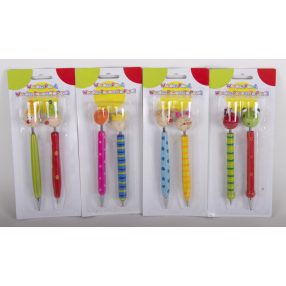 FA TOLL ÉS ROTRING SZETT, 2 DARABOS, FIGURAFEJES