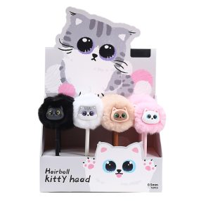 ZSELÉTOLL, MACSKÁS, POMPOMOS, 0,5MM