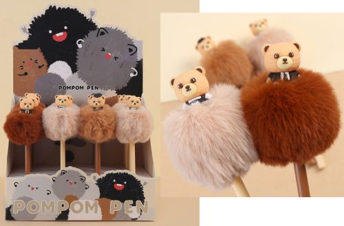 ZSELÉTOLL, MEDVE, POMPOMOS, 0,5MM