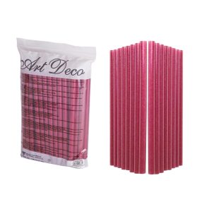   RAGASZTÓRÚD ZACSKÓBAN, 50 DARABOS, GLITTER ROSEGOLD,  OLVADÁSPONT:75C, TARTÓS RAGASZTÁS:6HÓNAP, SZAKÍTÓSZILÁRDSÁG:25KG