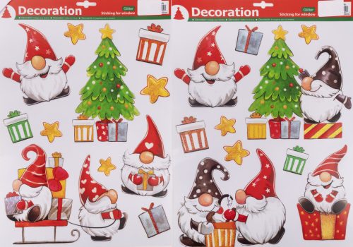 ABLAK MATRICA, ORRSZAKÁLLOK FENYŐFÁVAL, PIROS ÉS FEHÉR