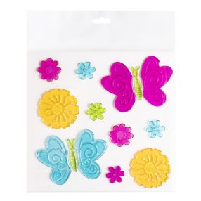 ABLAKZSELÉ LEPKÉK ÉS VIRÁGOK