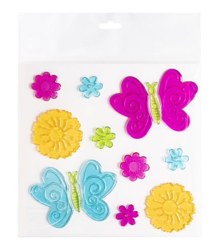 ABLAKZSELÉ LEPKÉK ÉS VIRÁGOK