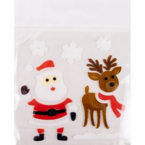 ABLAKZSELÉ MIKULÁS ÉS RÉNSZARVAS