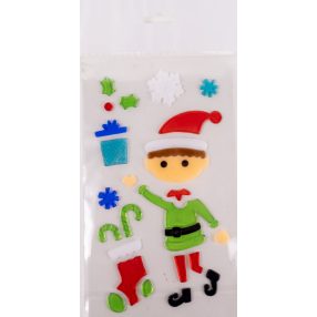 ABLAKZSELÉ KARÁCSONYI MANÓ AJÁNDÉKOKKAL