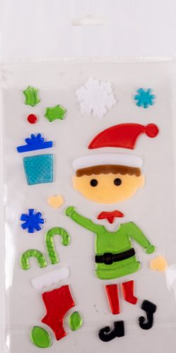 ABLAKZSELÉ KARÁCSONYI MANÓ AJÁNDÉKOKKAL