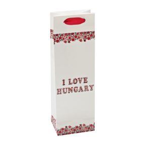 PAPÍRTASAK BOROS, FÉNYES, I LOVE HUNGARY FELIRATTAL
