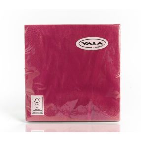 PAPÍR SZALVÉTA 20 DARABOS 3 RÉTEGŰ  BURGUNDI