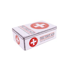 FÉM TÉGLA DOBOZ, THE FIRST AID