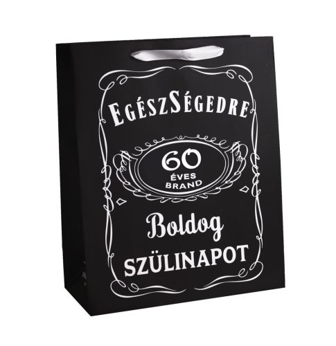 PAPÍRTASAK MATT EGÉSZSÉGEDRE BOLDOG SZÜLINAPOT 60