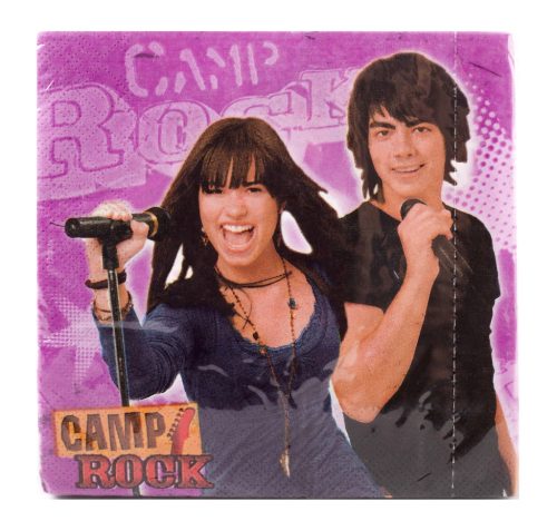 DISNEY PARTY PAPÍR SZALVÉTA, 20 DARABOS, CAMP ROCK