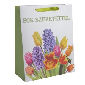 PAPÍRTASAK MATT, TULIPÁN ÉS JÁCINT