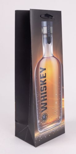 PAPÍRTASAK BOROS MATT, ÜVEG WHISKEY