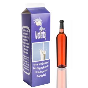 PAPÍRDOBOZ ITALOS, TEJESDOBOZ ALAKÚ, BIO MADÁRTEJ FELIRAT