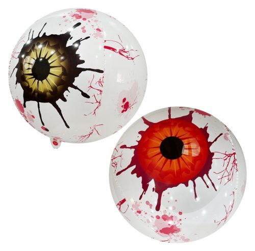 HALLOWEEN DEKORÁCIÓ, FÓLIA LUFI, 4D-S SZEM
