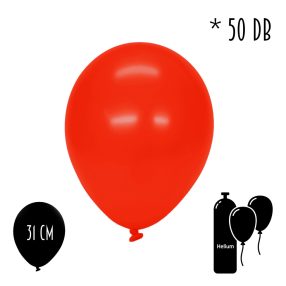 GUMI LUFI SZETT, 50 DARABOS, METÁL PIROS