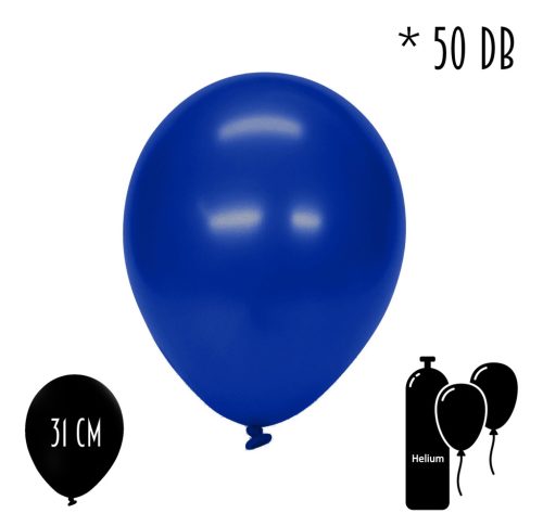 GUMI LUFI SZETT, 50 DARABOS, METÁL SÖTÉTKÉK