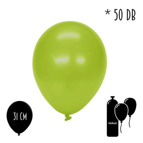GUMI LUFI SZETT, 50 DARABOS, METÁL LIME ZÖLD