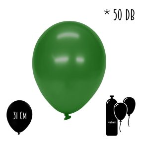 GUMI LUFI SZETT, 50 DARABOS, METÁL SÖTÉTZÖLD