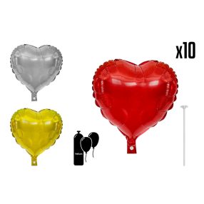 LUFI ALAKOS, SZETTBEN, 10 DARABOS, PÁLCÁVAL, SZÍV