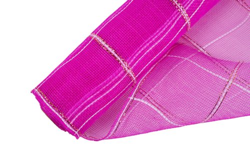 CSOMAGOLÓ DEKOR HÁLÓ PÖTTYÖS PINK