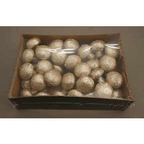 FOAM GOMBA 36 DARABOS GLITTER PEZSGŐ