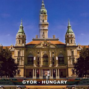HŰTŐMÁGNES SOUVENIR GYŐR VÁROSHÁZA