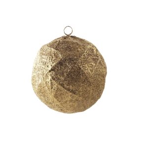 DRÓT GÖMB ÓARANYGLITTER   8