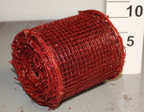 DEK.RÁCS SŰRŰ PIROS  13*300