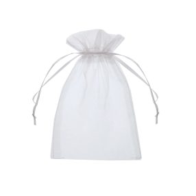 ORGANZA SZÜTYŐ, 12 DARABOS, FEHÉR