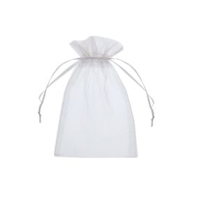 ORGANZA SZÜTYŐ, 12 DARABOS, FEHÉR
