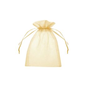 ORGANZA SZÜTYŐ, 12 DARABOS, ARANY