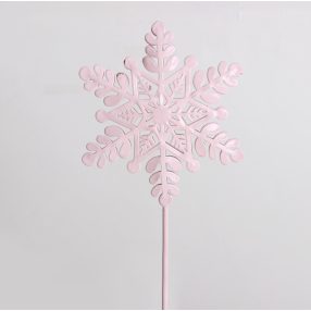 FÉM HÓPIHE+PÁLCA PINK  7*32